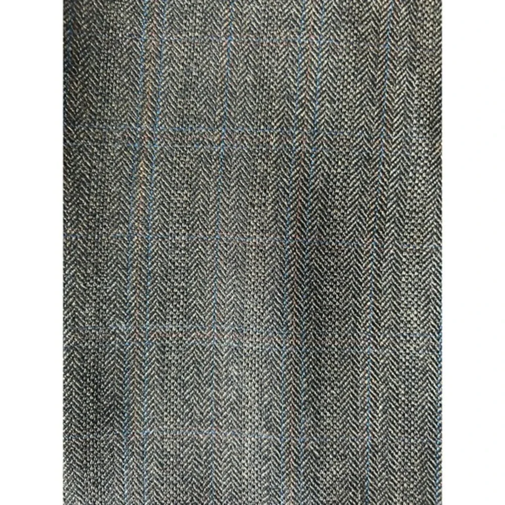 Joseph &‎ Feiss Size 38R 100% Wool Blazer Brown Herringbone Pinstripe